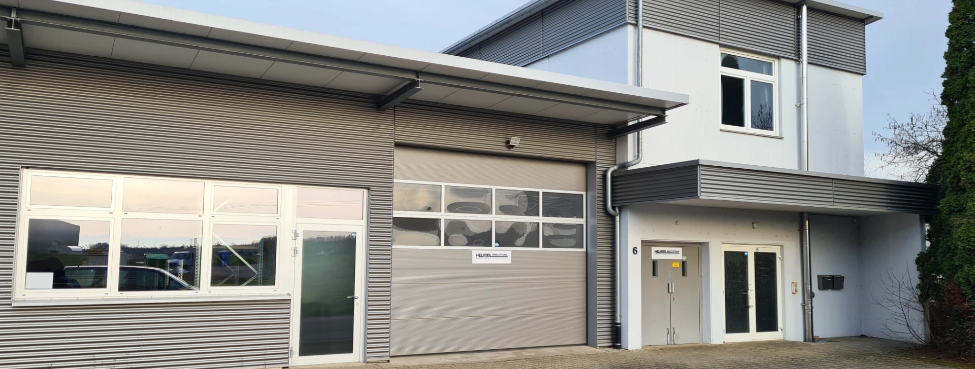 Heusel Innovations GmbH Standort in Reutlingen Oferdingen Außenansicht