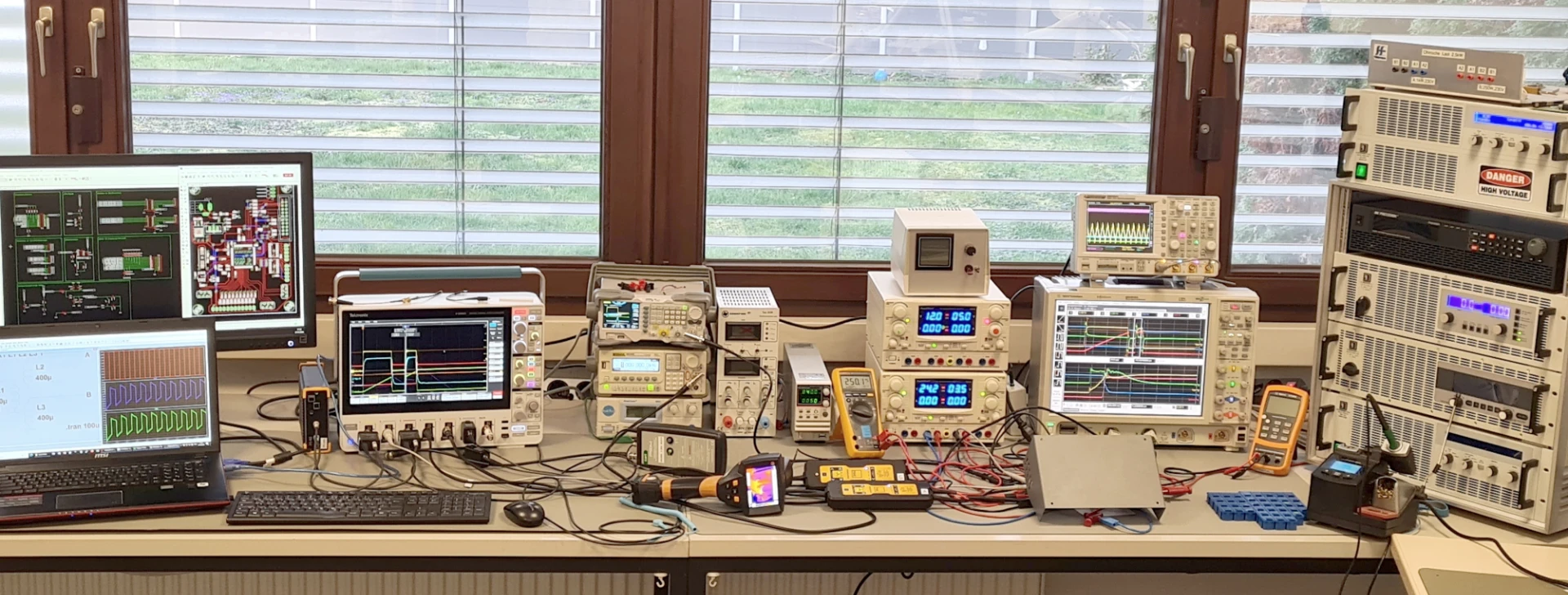 Labor Ausstattung der Heusel Innovations GmbH